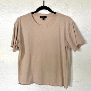 Distressed Topshop Crop Tee